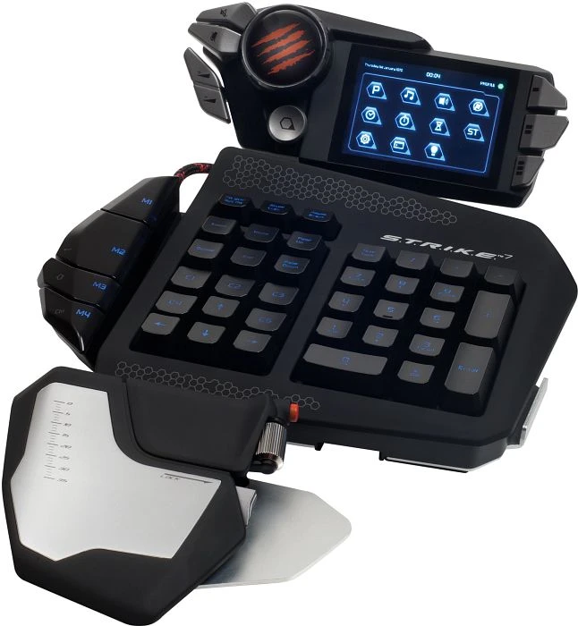 MadCatz S.T.R.I.K.E. 7 Keyboard, USB, DE