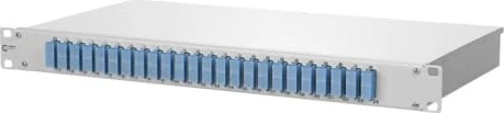 Metz Connect OpDAT fix splice LWL-Patchpanel SC-D Kupplungen, OS2, 24-Port, 1HE, 1HE