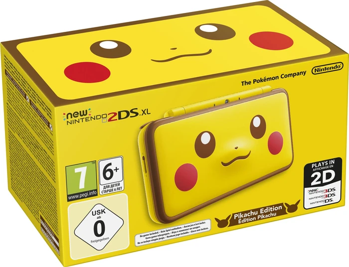 Nintendo New 2DS XL Pikachu Edition gelb