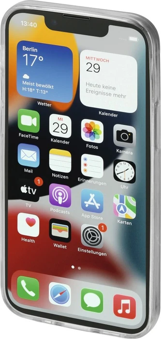 Hama Cover Crystal Clear für Apple iPhone 13 Mini transparent