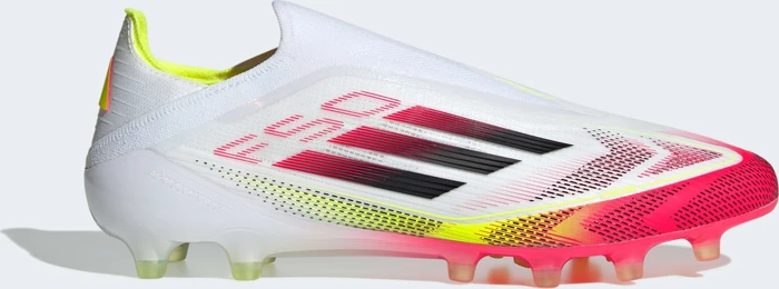 adidas F50 Elite Laceless AG cloud white/core black/solar yellow