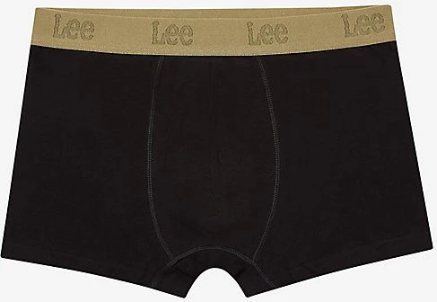 Lee Trunks 3er Boxer Briefs black blue aloe stone (Herren)