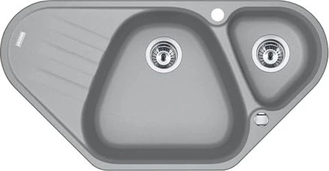 Franke Antea AZG 661-E Fragranit Einbau Becken mittig steingrau
