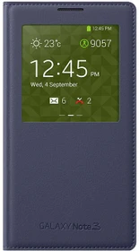 Samsung S-View Cover für Galaxy Note 3 blau (EF-CN900BVEGWW)