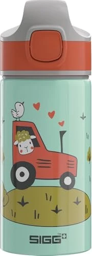 Sigg Miracle Kids Alu Trinkflasche 400ml tractor farm