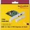 DeLOCK 1x USB-C 3.1, 1x USB-A 3.1, PCIe 3.0 x4 Vorschaubild