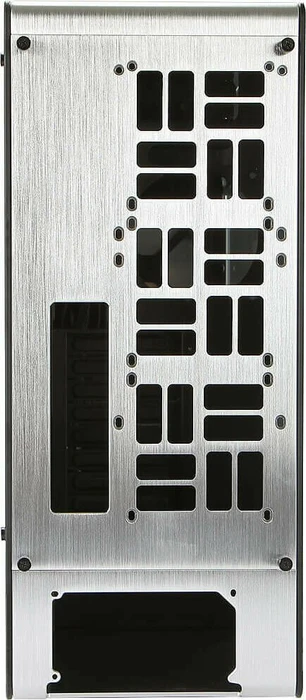 In Win 909 silber, Glasfenster