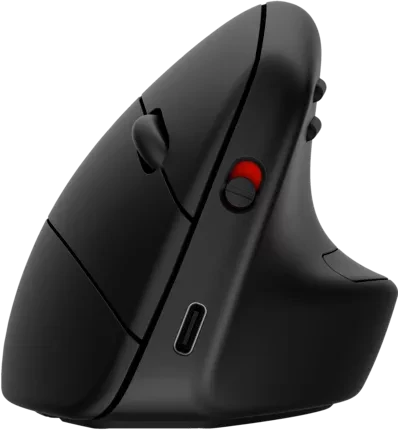 HP 920 Ergonomic Wireless Mouse schwarz, USB/Bluetooth