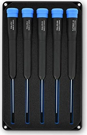 iFixit Pro Tech Marlin Schraubendrehersatz inkl. Werkzeugbox, 5-tlg.