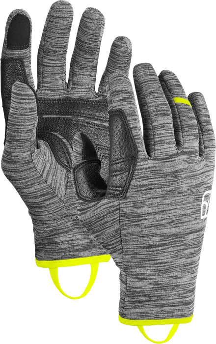 Ortovox Fleece Light Skihandschuhe black steel blend (Herren)