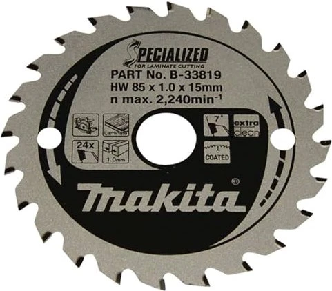 Makita Specialized Kreissägeblatt 24Z, 85x1x15mm, 1 Stück