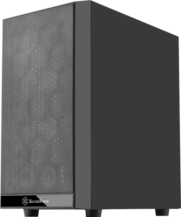SilverStone Precision PS15, schwarz, Lüfter LED RGB, Glasfenster