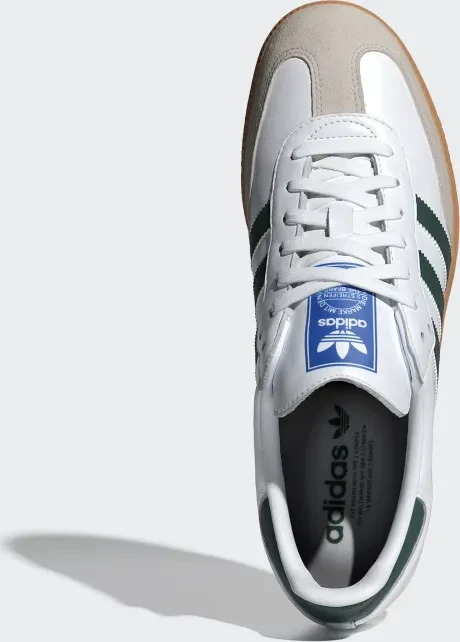 adidas Samba OG cloud white/collegiate green/gum