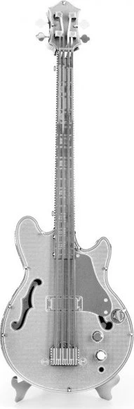 Fascinations Metal Earth Electric Bass Guitar