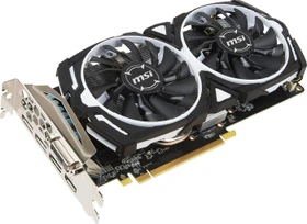 MSI Radeon RX 470 Armor 4G OC, 4GB GDDR5, DVI, HDMI, 3x DP