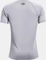 Under Armour Tech Big Logo Funktionsshirt kurzarm mod gray light heather/black (Junior) Vorschaubild