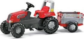 rolly toys rollyJunior RT Trettraktor mit Anhänger rot