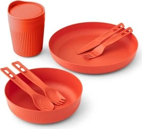 Sea to Summit Passage 7-teilig Geschirrset spicy orange