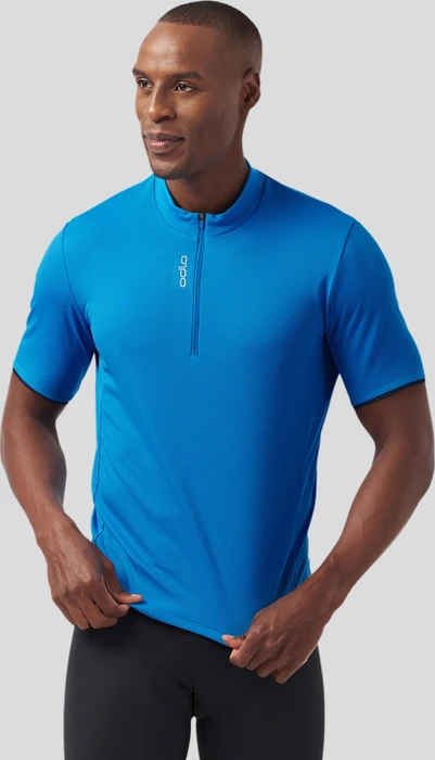 Odlo The Essential Half Zip Trikot kurzarm indigo bunting (Herren)