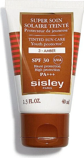 Sisley Super Soin Solaire Tinted Sun Care Creme 03 amber LSF30, 40ml