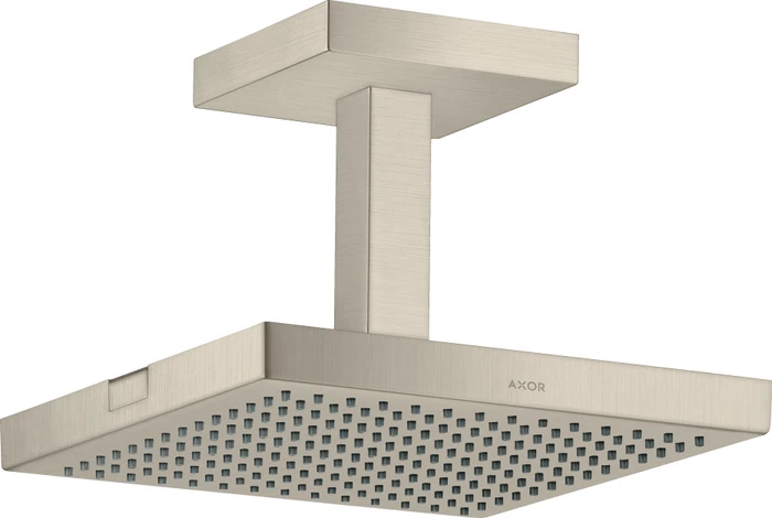 Hansgrohe Axor ShowerSolutions Kopfbrause 240/240 1jet mit Deckenanschluss brushed nickel