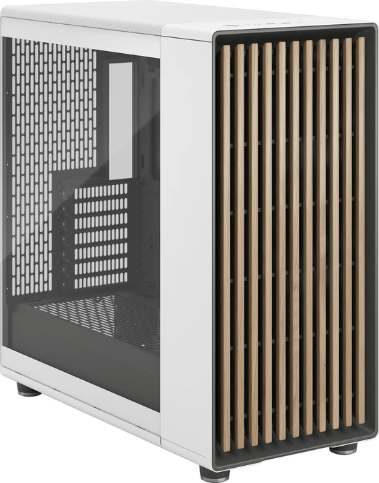 Fractal Design North XL Chalk White TG Clear, Glasfenster