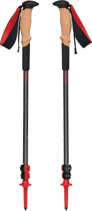 Black Diamond Pursuit Shock Trekkingstöcke steel grey/octane