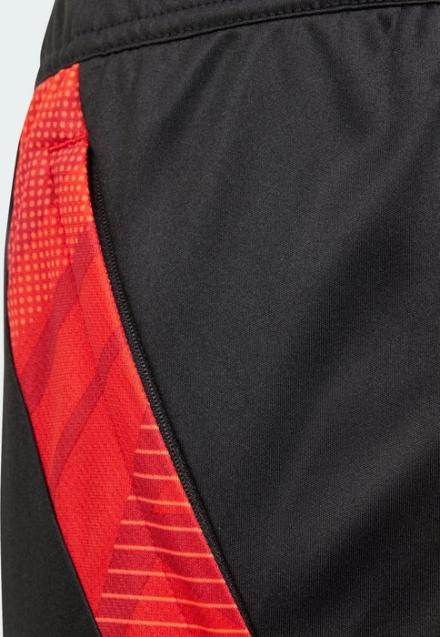 adidas Tiro 24 Competition Trainingshose kurz black/app solar red (Junior)