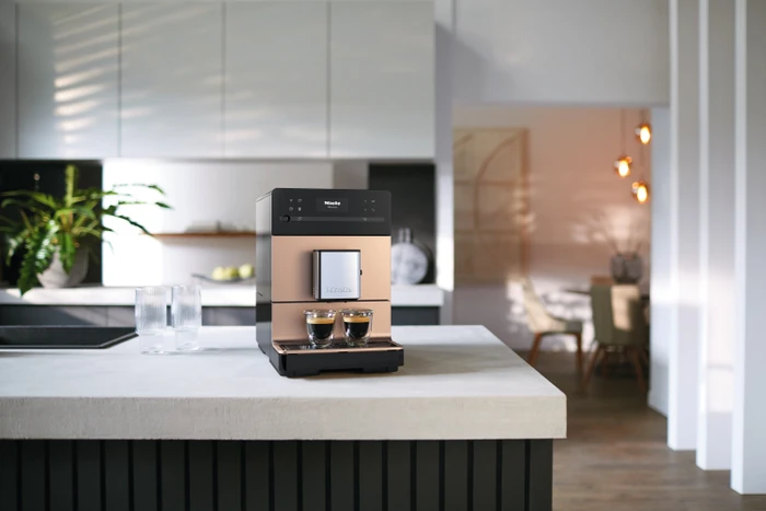 Miele CM 5510 rosegold pearl finish