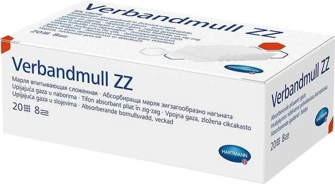 Hartmann Verbandmull ZZ unsteril, 10cm x 2m, 1 Stück