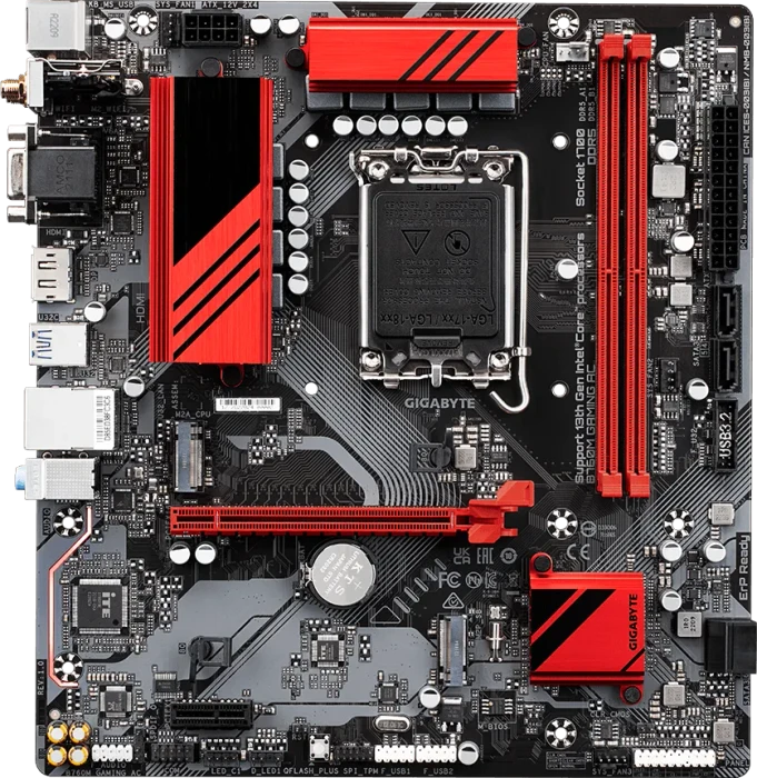 GIGABYTE B760M Gaming AC (Intel 1700)