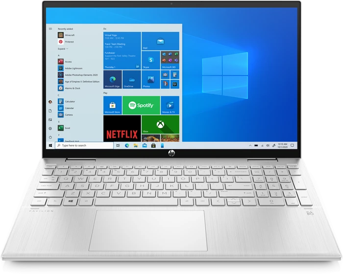 HP Pavilion x360 15-er0032ng, Natural Silver, Core i3-1125G4, 8GB RAM, 256GB SSD, DE
