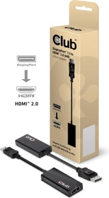 Club 3D aktiver DisplayPort 1.2/HDMI 2.0 Adapter (CAC-1070)