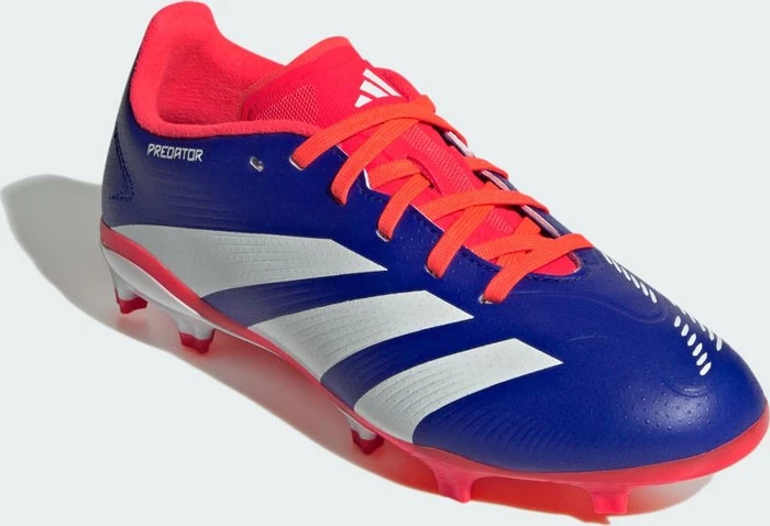 adidas Predator League FG lucid blue/cloud white/solar red (Junior)