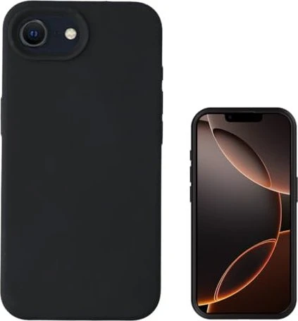 4smarts Silicone Case Cupertino für Apple iPhone 16e schwarz