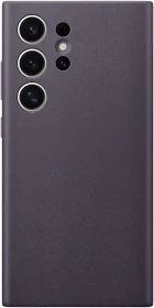 Samsung Hochuen Vegan Leather Case für Galaxy S24 Ultra dark violet