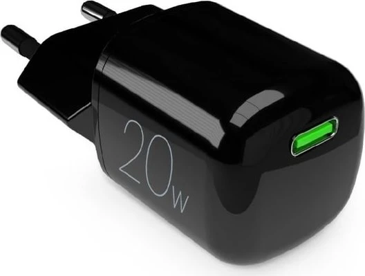 Puro MiniPro 20W USB-C Wall Charger GaN schwarz