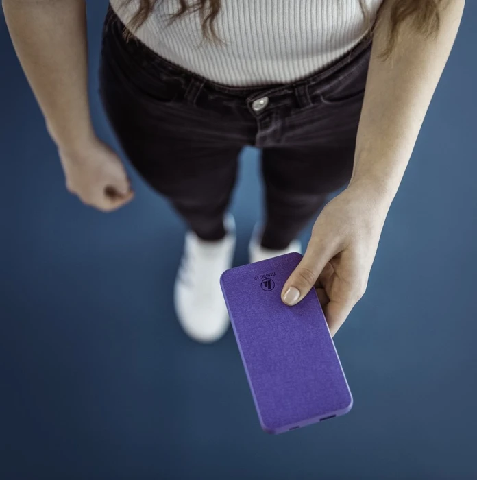 Hama Power Pack Fabric 10 10000mAh Paisley Purple