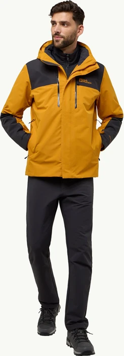 Jack Wolfskin Jasper 3in1 Funktionsjacke safflower (Herren)