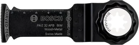 Bosch Professional PAIZ32APB Wood and Metal SLP BIM Tauchsägeblatt 32mm, 25 Stück