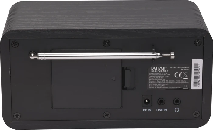 Denver DAB-30 schwarz