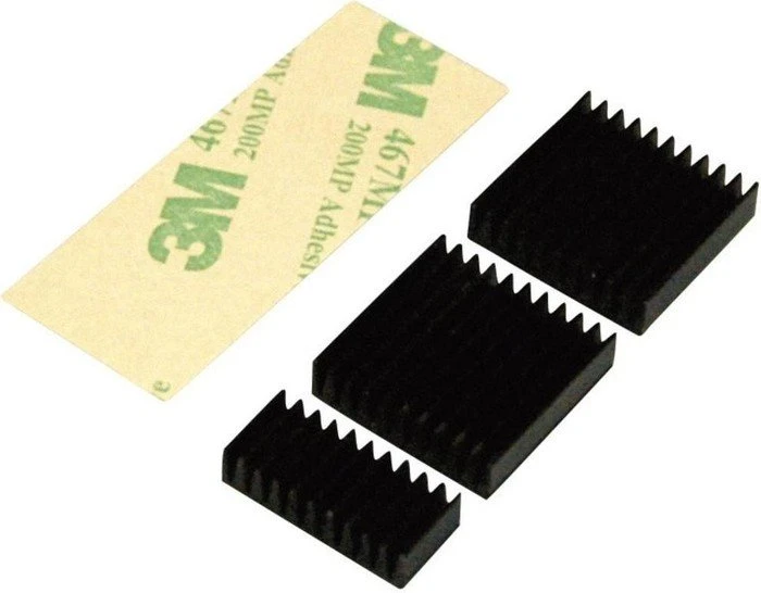 Teko passiv Kühlkörper, schwarz (RPI-COOLKIT.9)