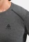 Odlo Active X-Warm Baselayer Funktionsshirt langarm odlo steel grey melange (Herren) Vorschaubild