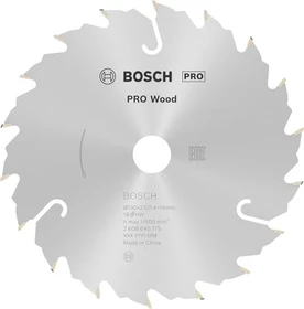 Bosch Professional Speedline Wood Kreissägeblatt 18Z, 130x2x16mm, 1 Stück