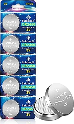 Beidongli CR2450, 5er-Pack