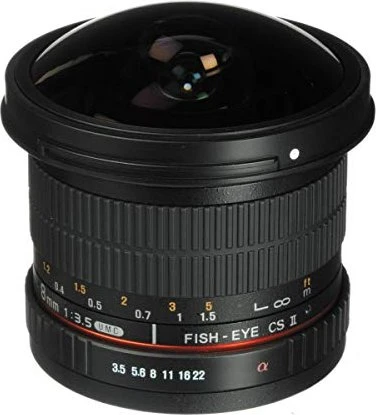Rokinon 8mm 3.5 UMC Fisheye CS II für Sony E