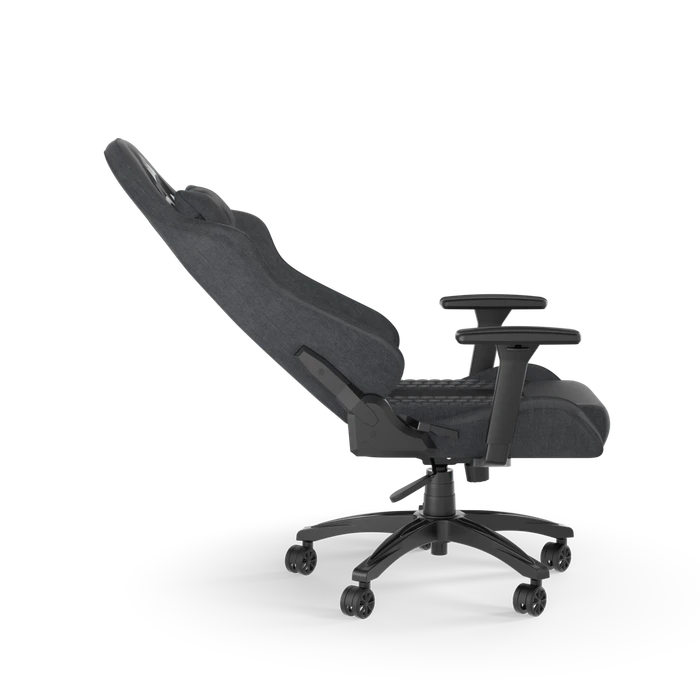 Corsair TC100 Relaxed Soft Fabric Gamingstuhl, schwarz/grau