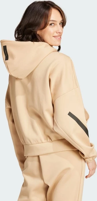adidas Z.N.E. Zip Hoodie magic beige (Damen)