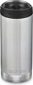 Klean Kanteen TKWide Café Cap Isolierflasche 355ml brushed stainless