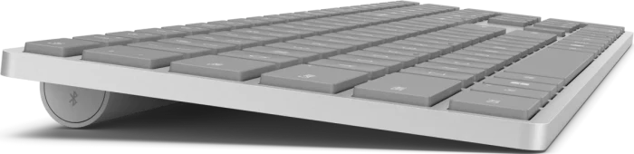 Microsoft Surface Keyboard 2nd Edition, grau, mit Copilot-Taste, Bluetooth, EN